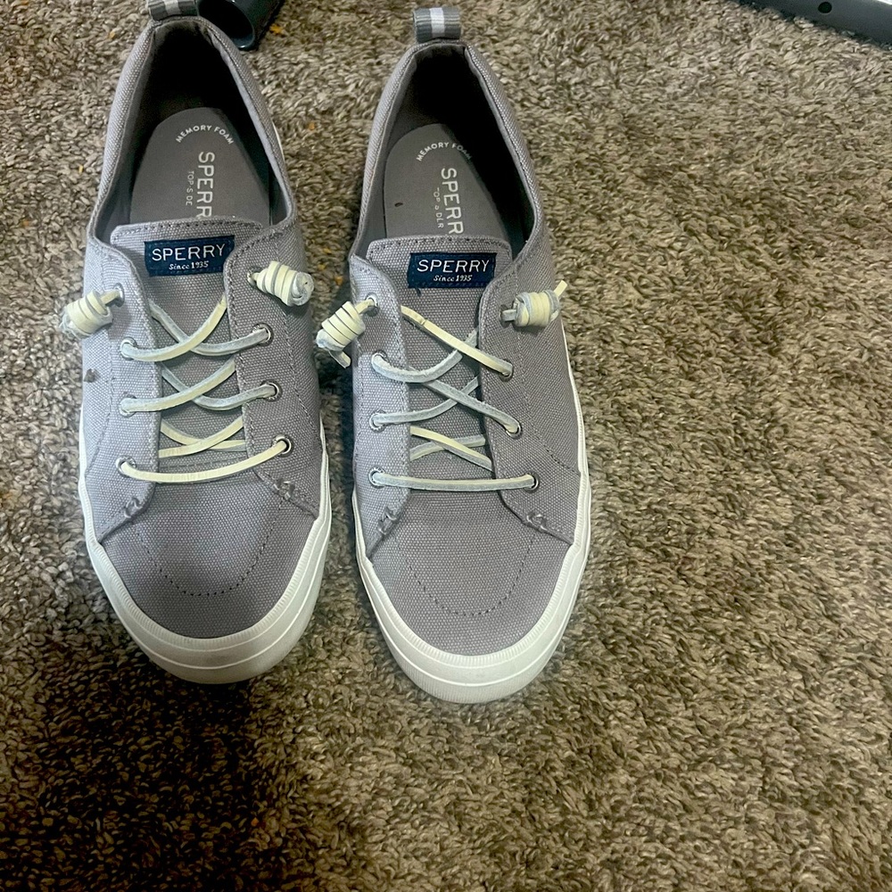 Womens sperry slip ons.